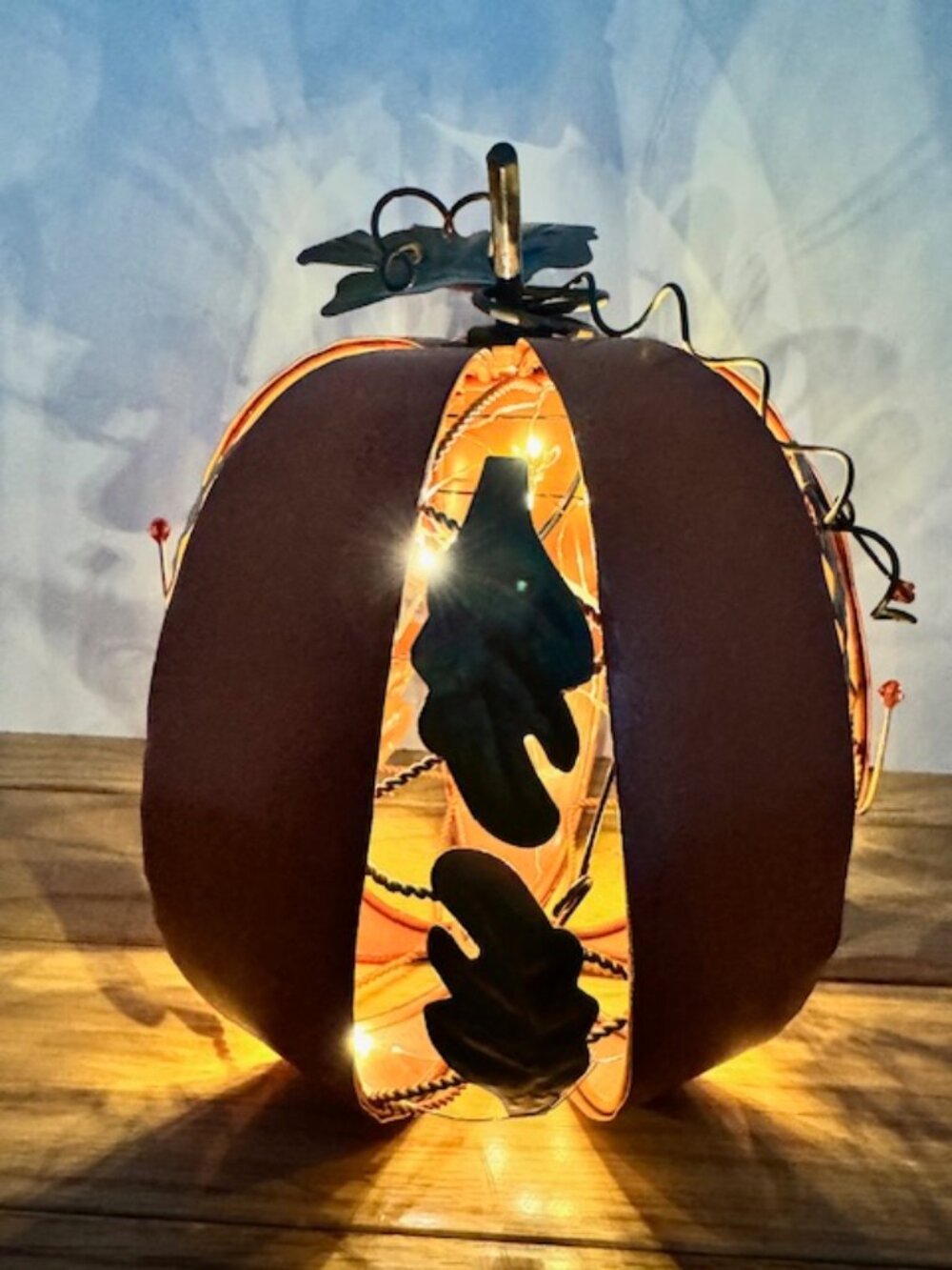 Decorative Metal Pumpkin